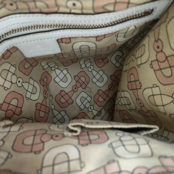 Gucci GG Canvas and Leather Web Jolicoeur Charms Shoulder Bag💥PRICE DROP💥 - Picture 8 of 11